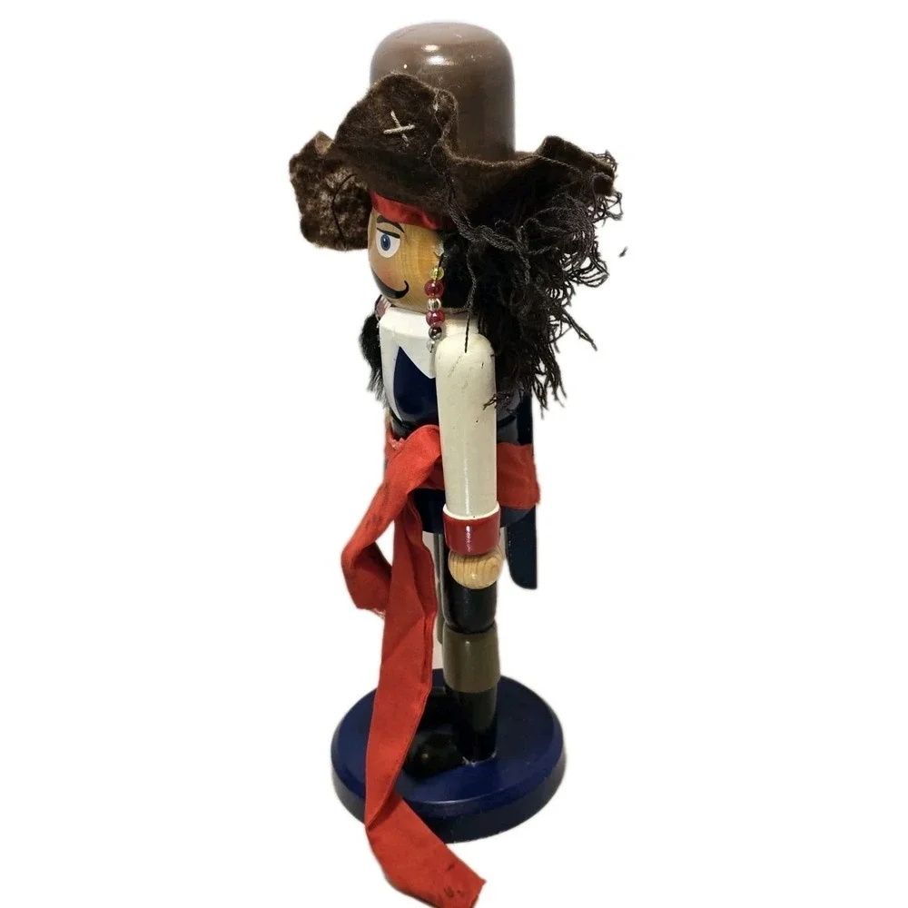 🎄 2008 Pirate Nutcracker Limited Edition #1073/9562 Wood Holiday
